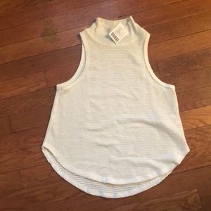 NWT sleeveless turtleneck blouse